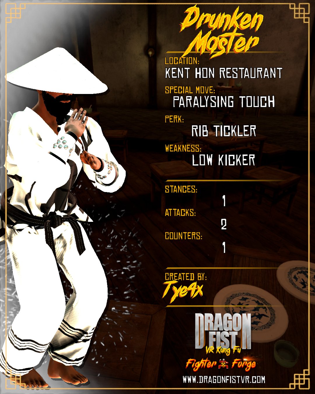 Drunken Master - Created By: Tye4x